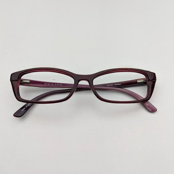 🕶️Chelsea Morgan CM1020 Eyeglasses 52/16/135 | ALI755🕶️ - Picture 1 of 10